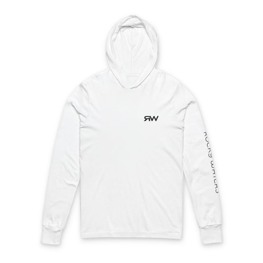 Rocky Waters Fishing Boat Lightweight Hoodie