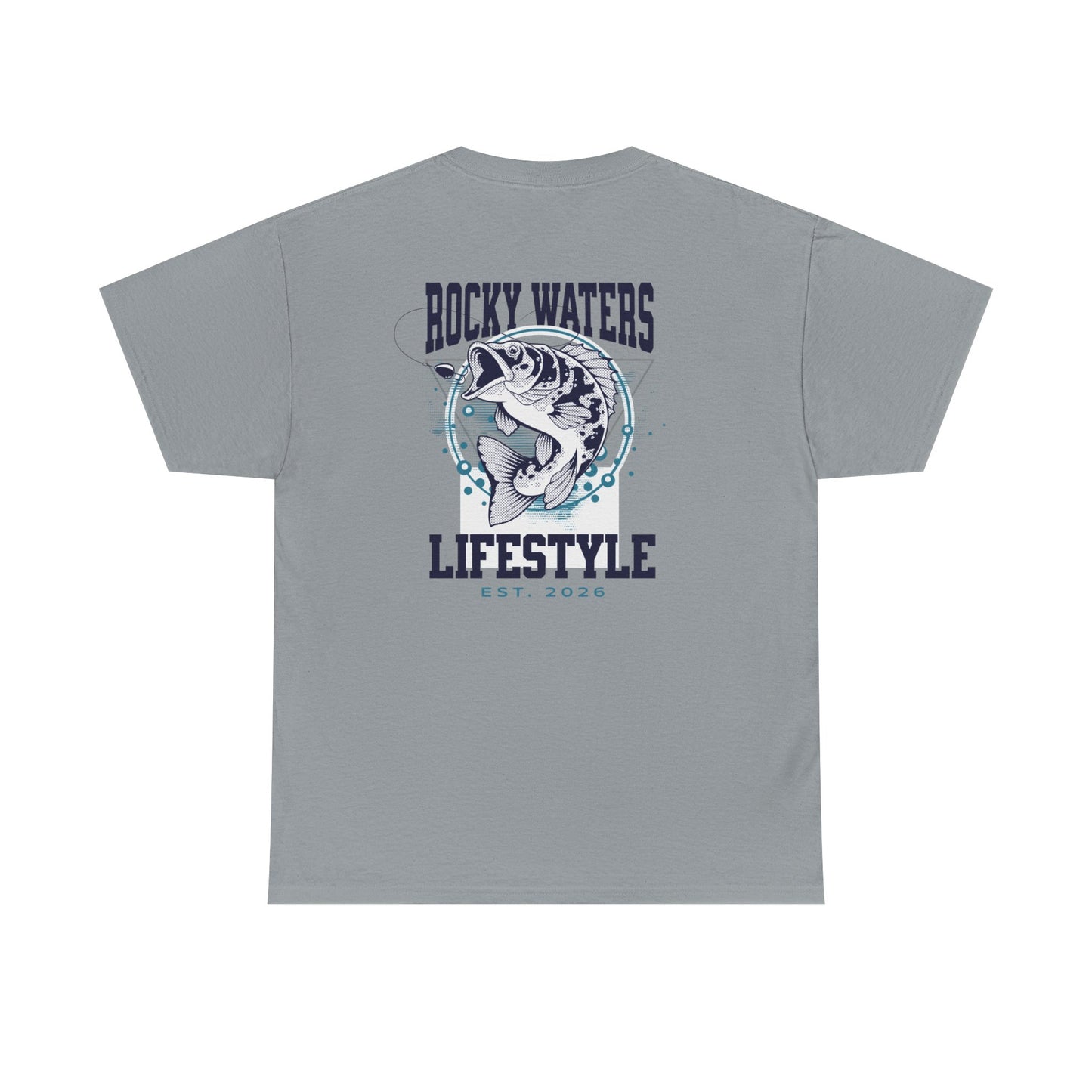 Rocky Waters Bass Fishing Tee