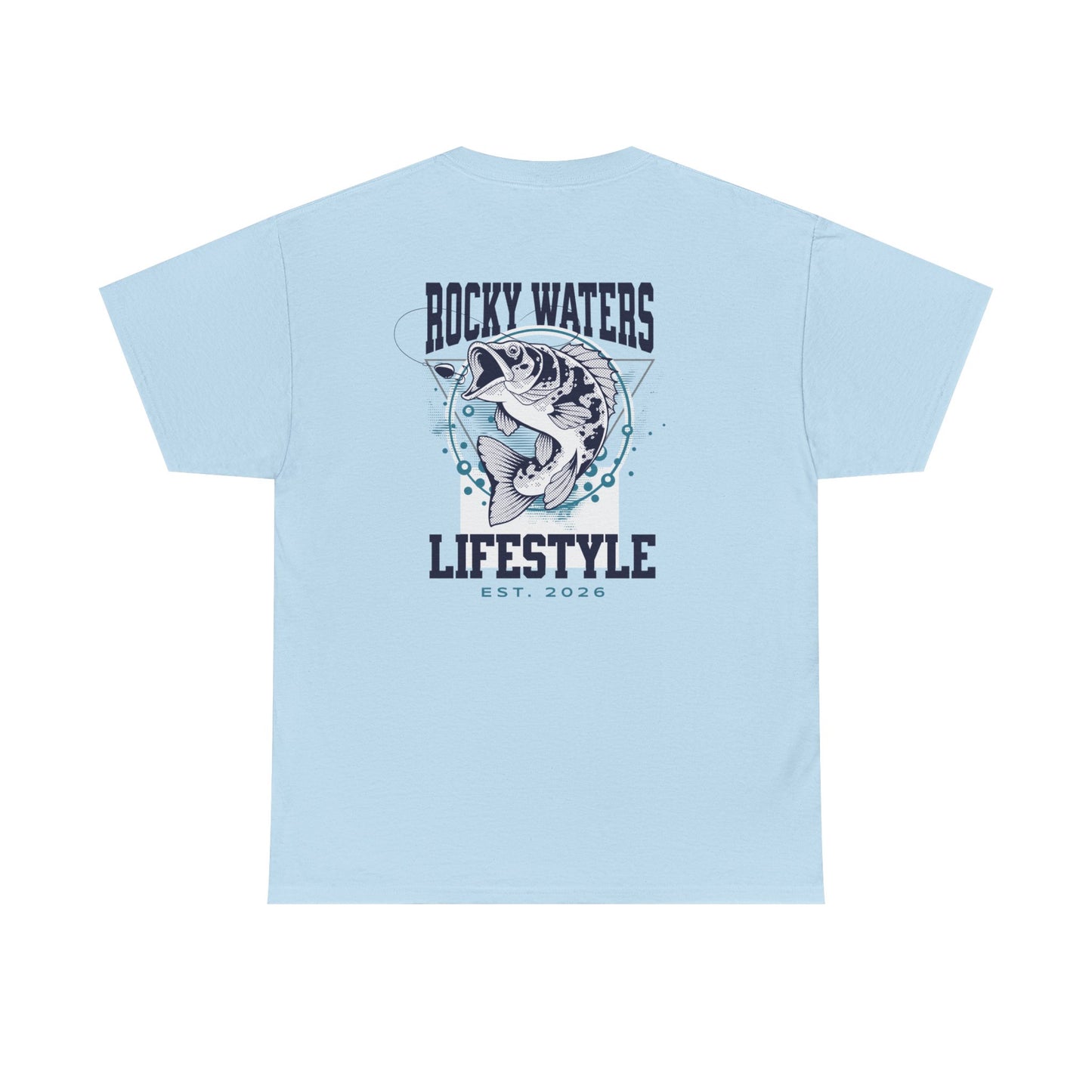 Rocky Waters Bass Fishing Tee