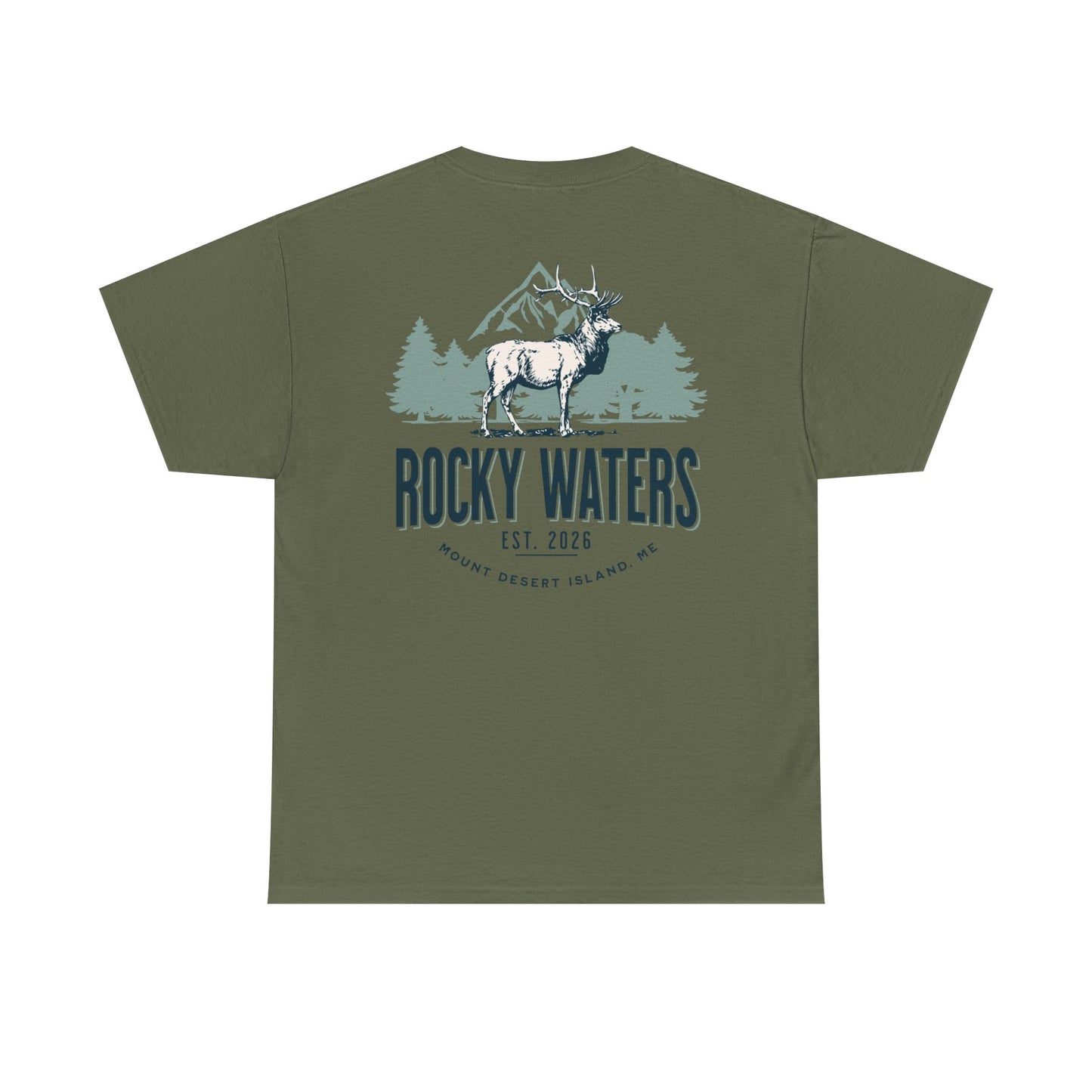Rocky Waters Moose Tee