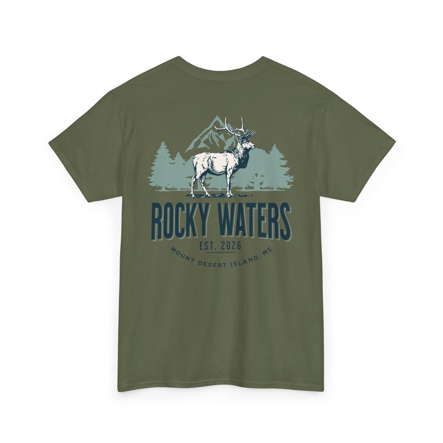 Rocky Waters Moose Tee
